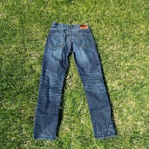 J. Crew Blue Slim Jeans with Articulated Knee Design